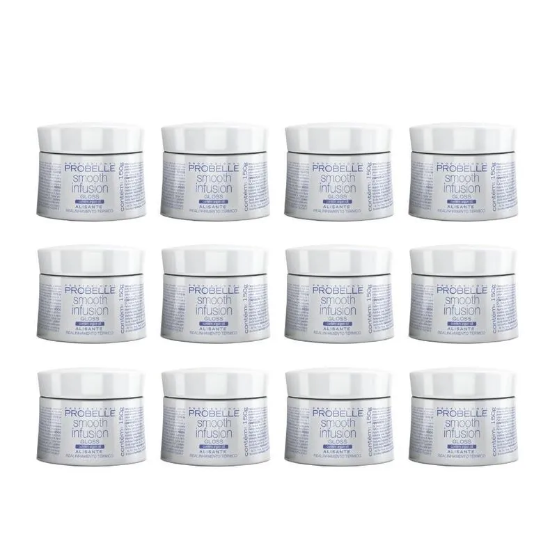 Botox Capilar Probelle Smooth Infusion 150g - Kit Com 12un