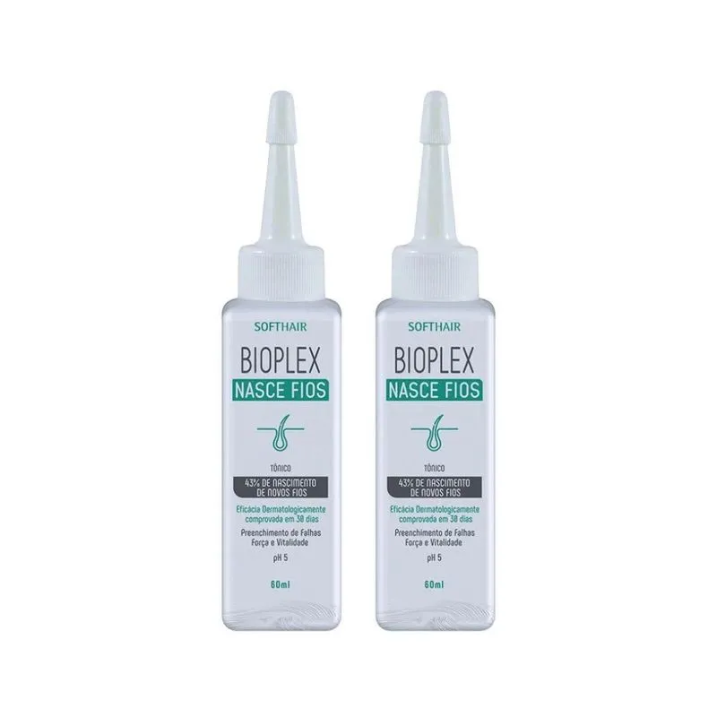 Tonico Soft Hair Bioplex 60ml - Kit c/ 2un