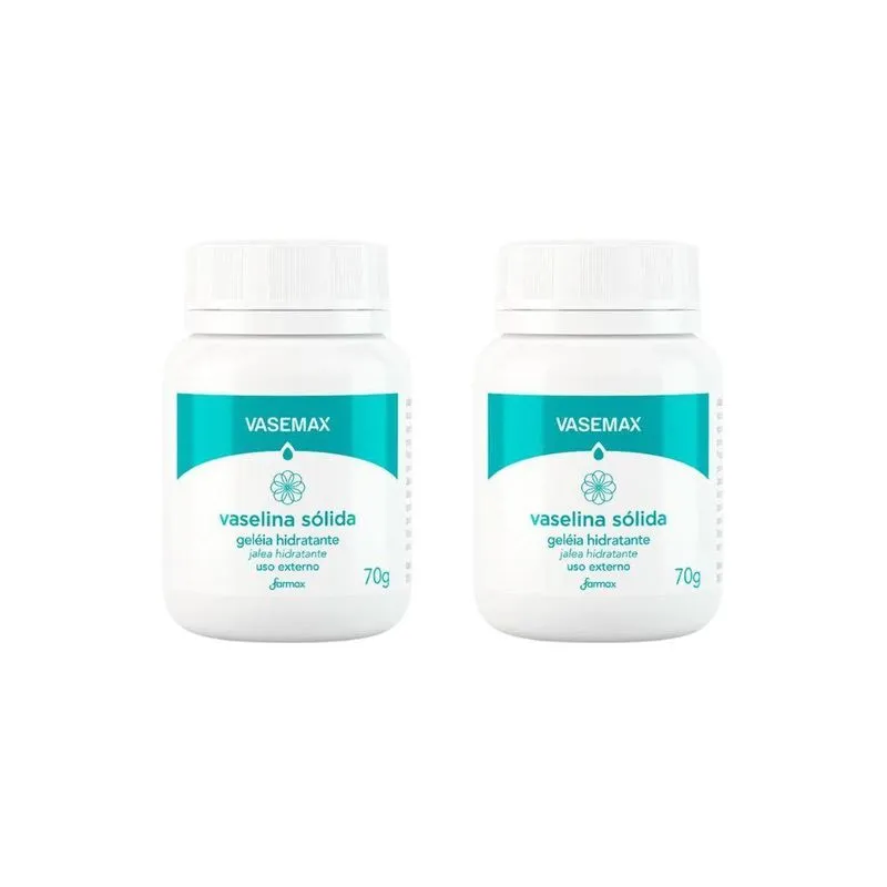 Vaselina Farmax 70g Geleia - Kit Com 2un