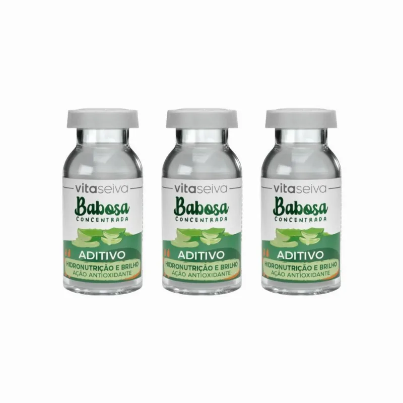 Aditivo Vita Seiva Babosa 10ml-kit C/3un