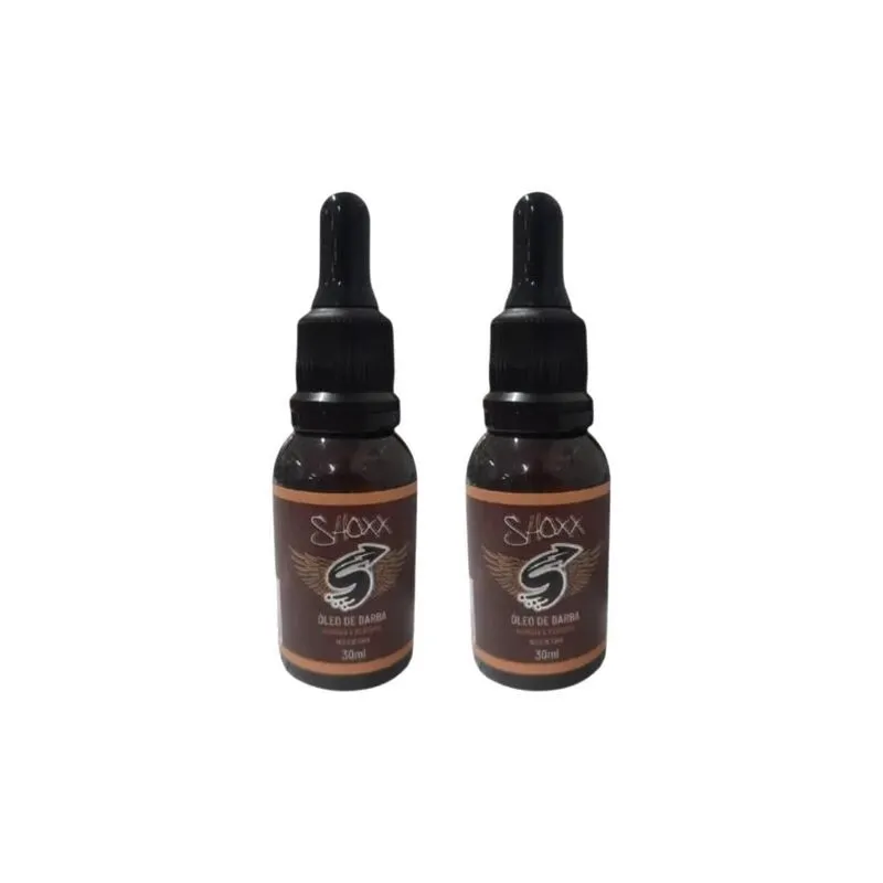 Oleo De Barba Shoxx Coffee 30ml - Kit Com 2un