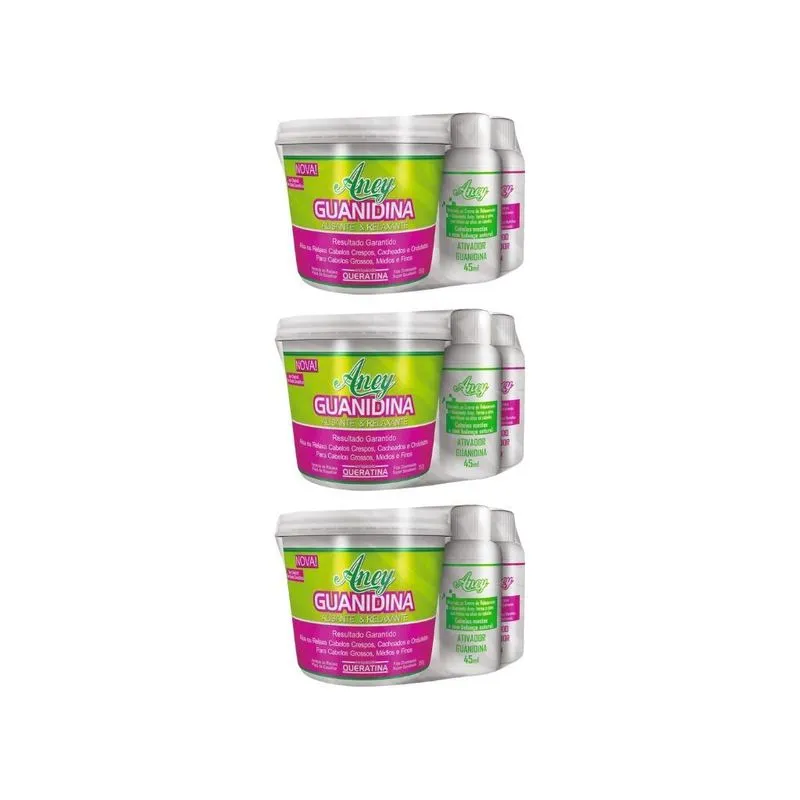 Relaxante Kit Guanidina Aney 320g - Kit C/3un