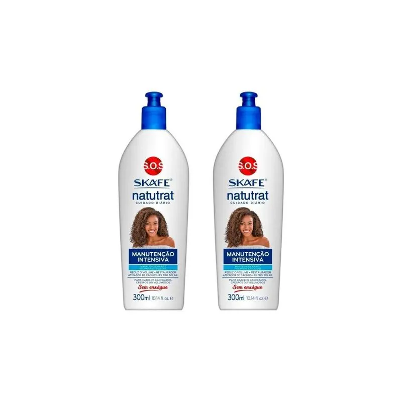Sos Natutrat Manutençao Intensiva Skafe 300ml-kit C/2un