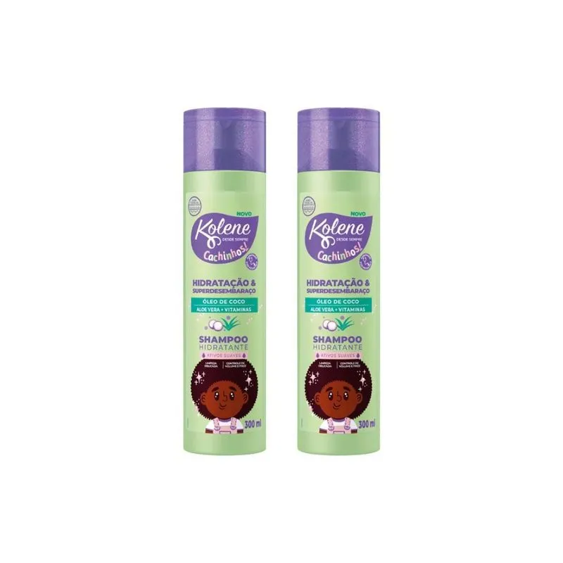 Shampoo Kolene 300ml Cachinhos - Kit Com 2un