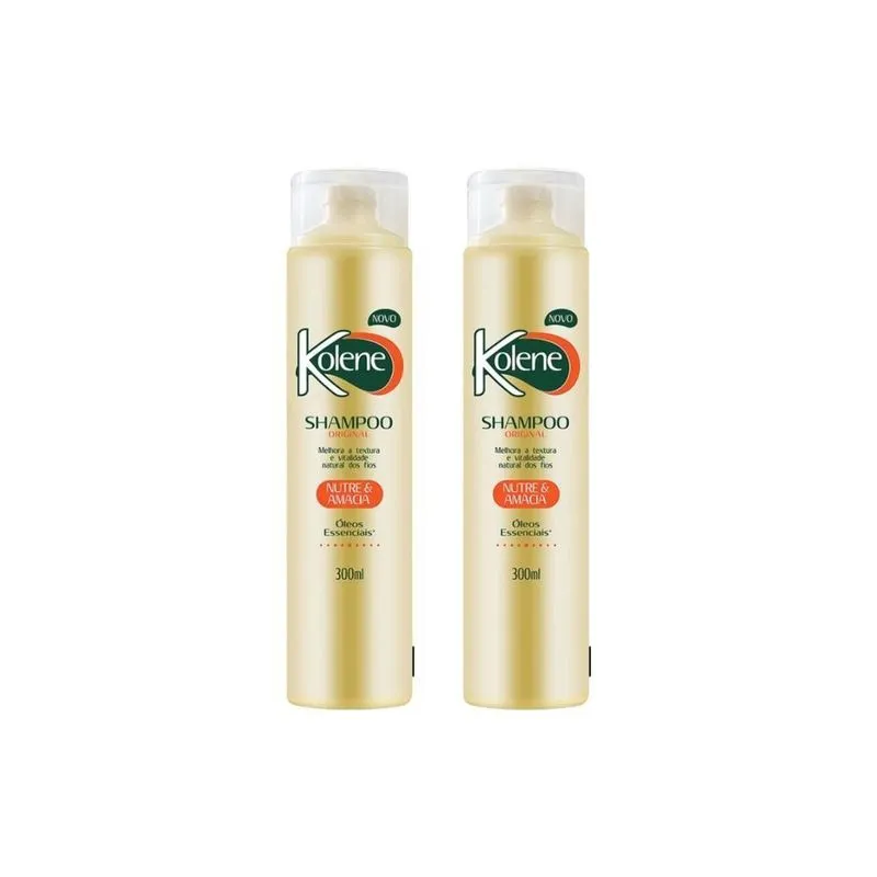 Shampoo Kolene 300Ml - Kit Com 2Un