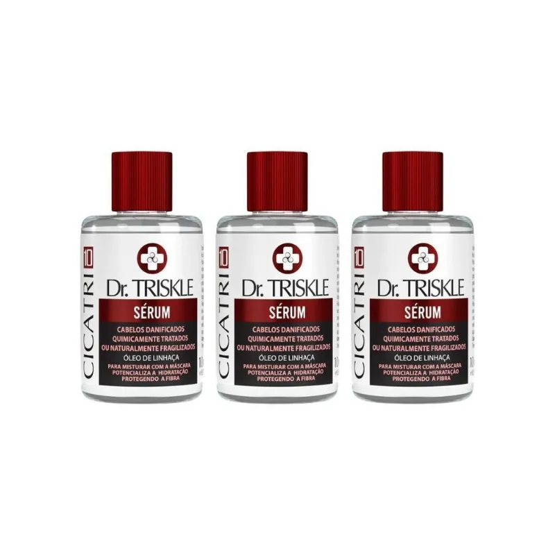 Serum Capilar Triskle 10ml Dr Cicatri 10-kit C/3un