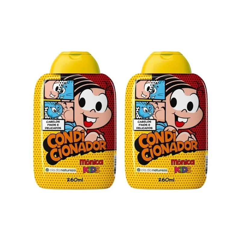 Condicionador Cia Da Natureza Monica Delicados 260ml - 2un
