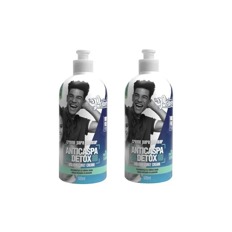 Creme Para Pentear Soul Power 500Ml Anticaspa Detox Curly-2U