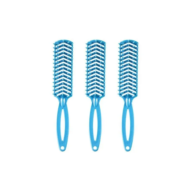 Escova De Cabelo Darma 303 Rigida Reta Desembaraçadora - 3un