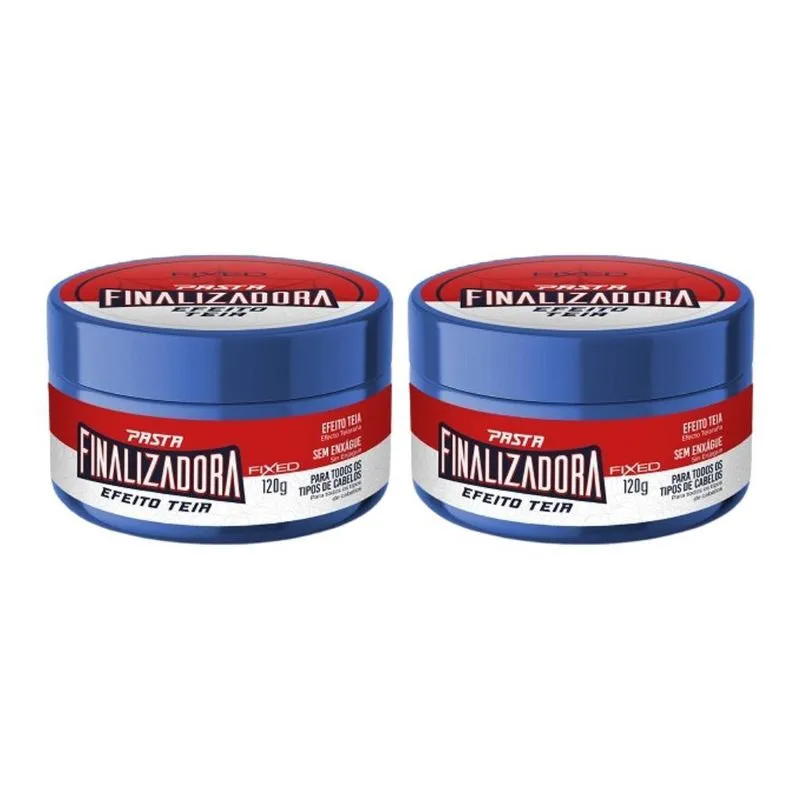 Pasta Finalizadora Fixed Teia 120g - Kit Com 2un