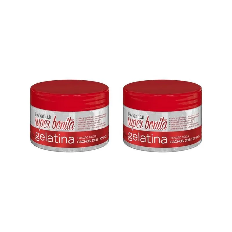 Gelatina Capilar Probelle Sup Bnt 300G Cach Dos Sonh-Kit 2Un
