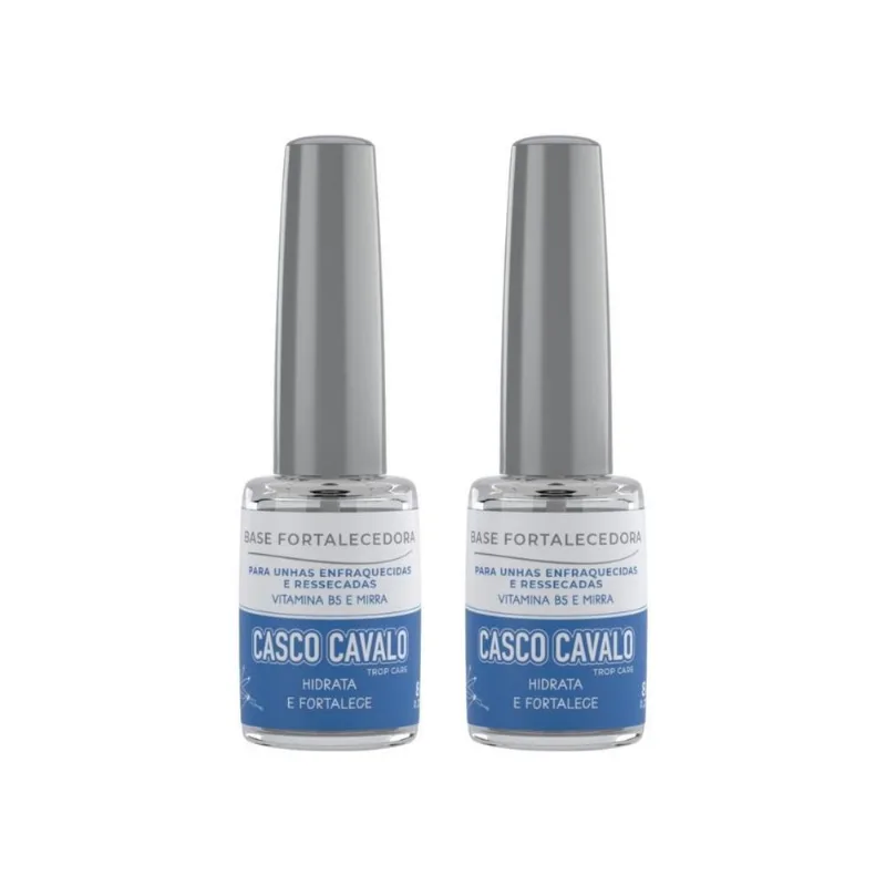 Casco De Cavalo Trop Care Fortalecedora 8ml - Kit Com 2un