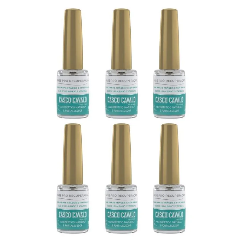 Casco De Cavalo Trop Care Pro Recuperacao 8ml - Kit Com 6un