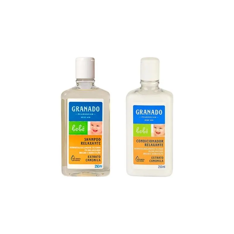 Kit Granado Babe Camomila Shampoo 250ml +cond 250ml