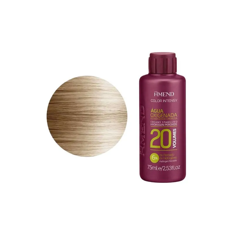 Kit Coloração Amend Color Intensy 12.0 + Água Oxigenada 20vol