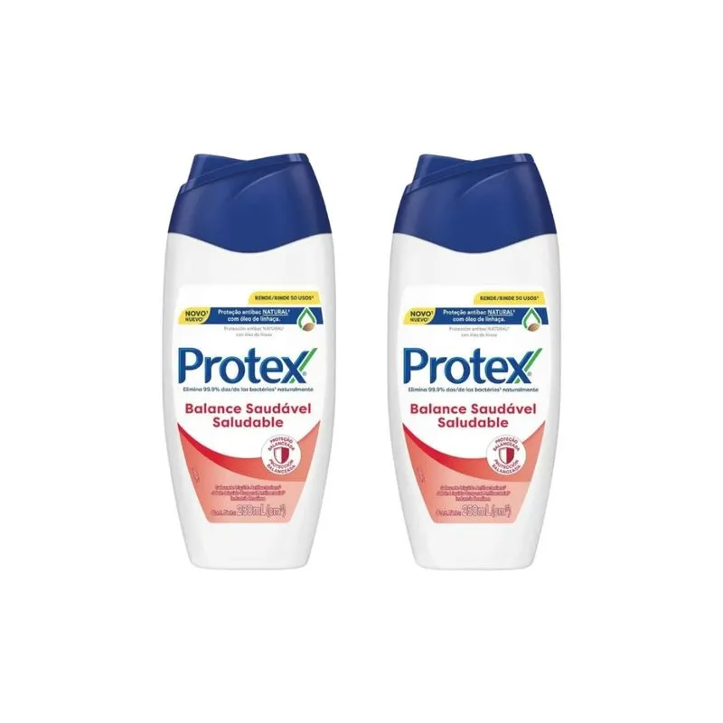 Sabonete Liquido Protex 250ml Balance - Kit c/ 2un