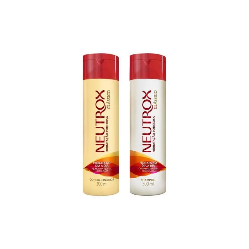 Kit Neutrox Classico Shampoo 300Ml + Condicionador 300Ml