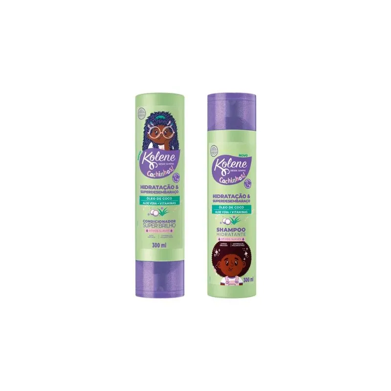 Kit Kolene Cachinhos Shampoo + Condicionador 300ml