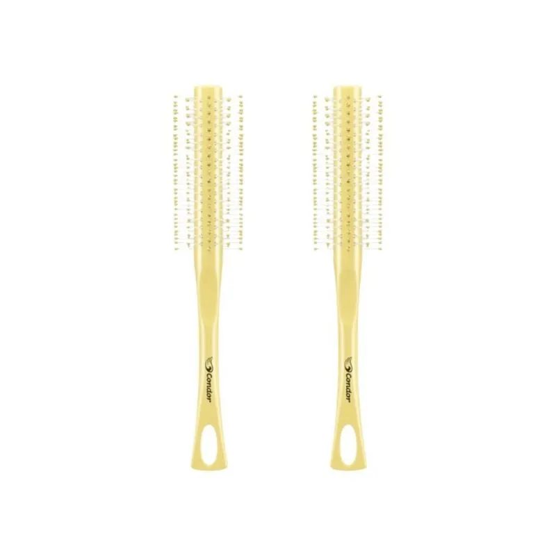 Escova De Cabelo Condor 9721 Belle Redonda (sd) - Kit C/2un