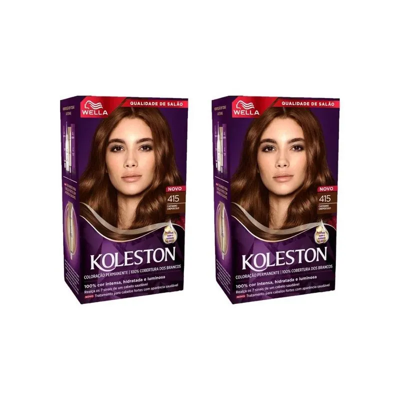 Coloraçao Koleston 415 Cast Crepusc Ivete Sangalo-Kit C/2Un