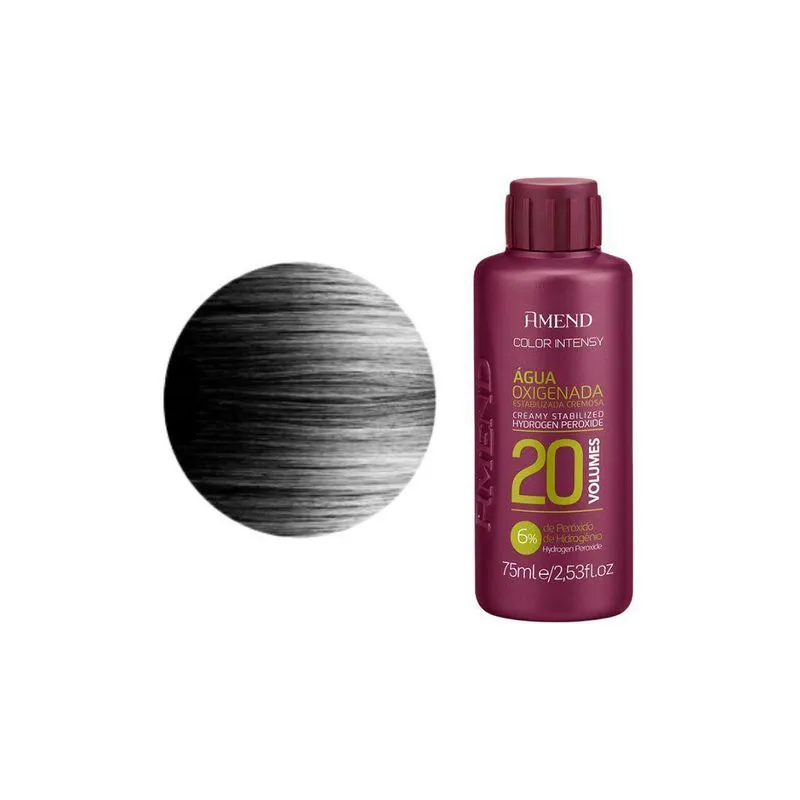 Kit Coloração Amend Color Intensy 1.0+Água Oxigenada 20Vol