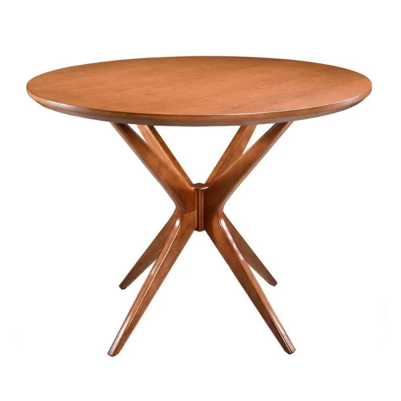 Mesa de Jantar Salvy 6 Lugares Redonda Madeira Liptus 150CM Sallar Home