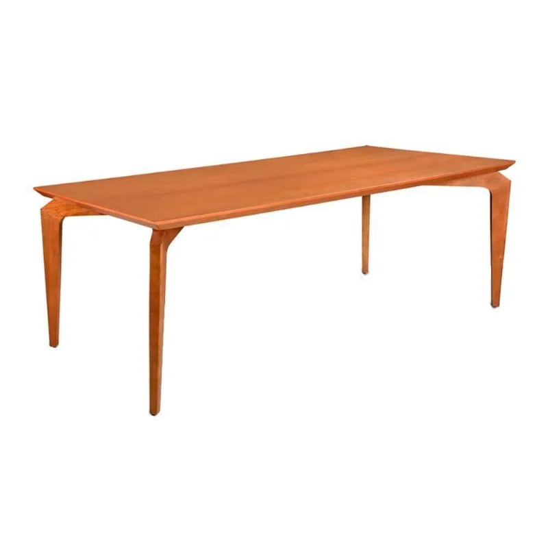 Mesa de Jantar Gosty 6 Lugares Retangular MDF 160CM Café Liptus