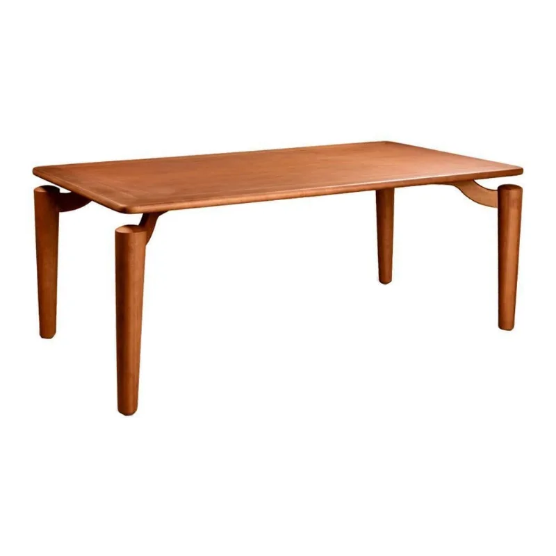 Mesa de Jantar Noby 6 Lugares Retangular Madeira Liptus 160CM Sallar Home