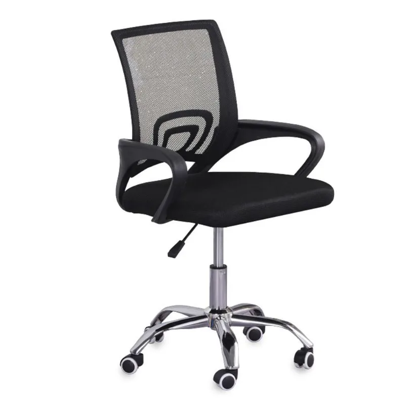 Cadeira Escritório Sax Secretária Mesh Base Giratória com Ajuste de Altura Preta Sallar Home