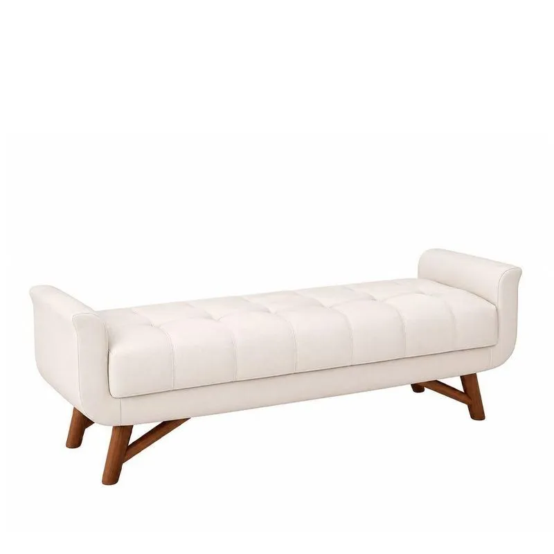 Puff Recamier Andros 140cm Courino Revestimento Sintético Sallar Home