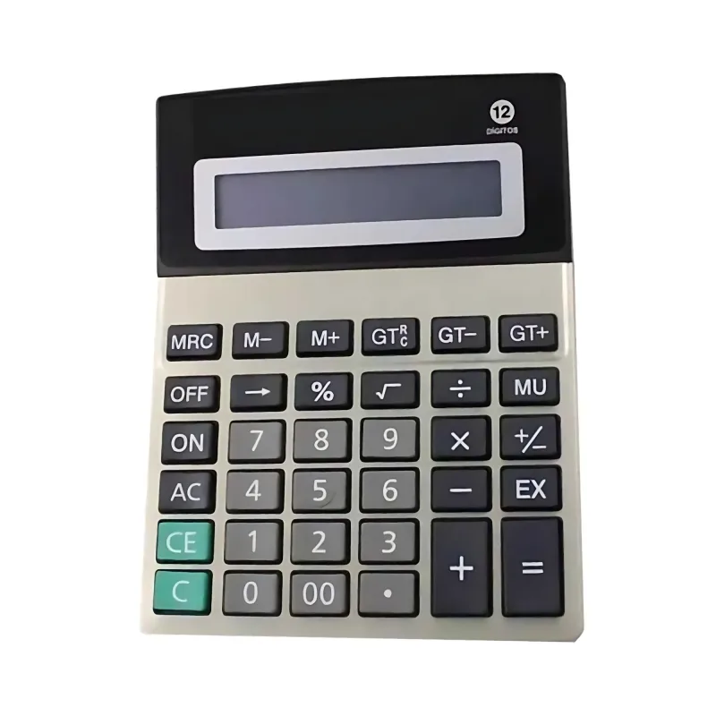 CALCULADORA 12 DÍGITOS PRETA V-8875-12 VIGHS