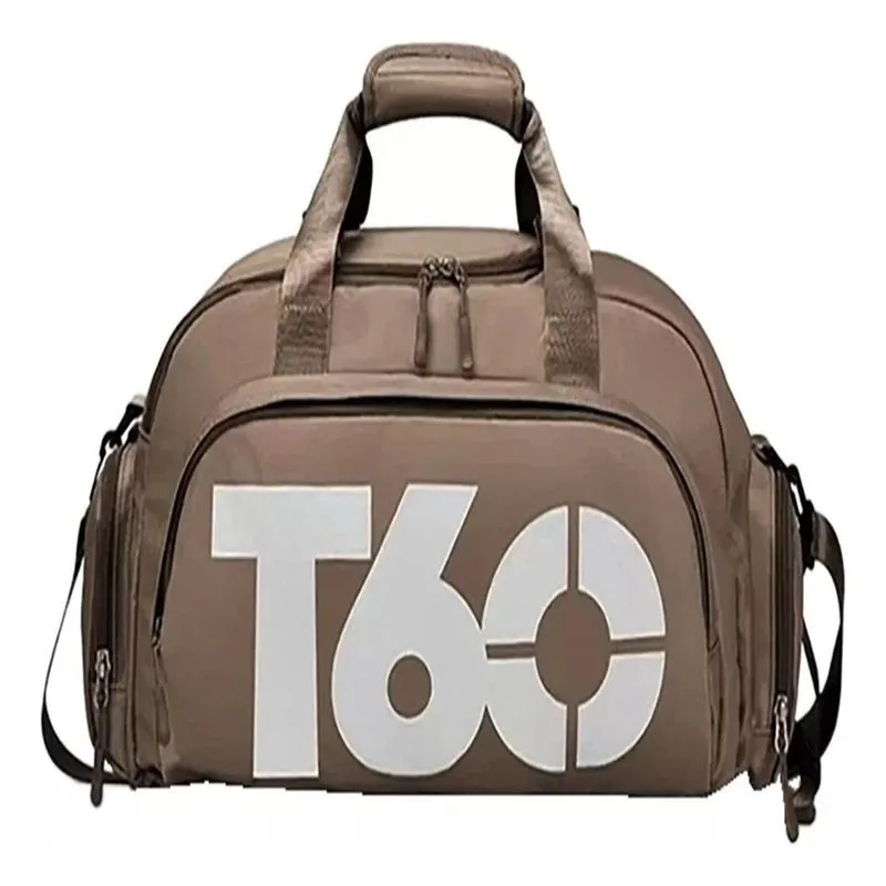 Bolsa Mala Mochila T60 Academia Bagagem Viagem Cor Rosa Clar