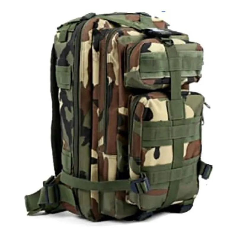 Mochila Camping 40L Militar Trilha Mc1438 Esportiva Camufla