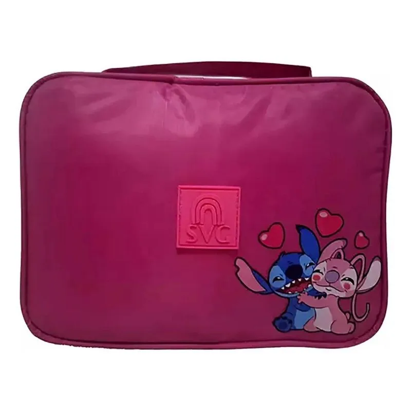 Estojo Lilo Stitch Infantil Escolar Box Jumbo Grande Aulas