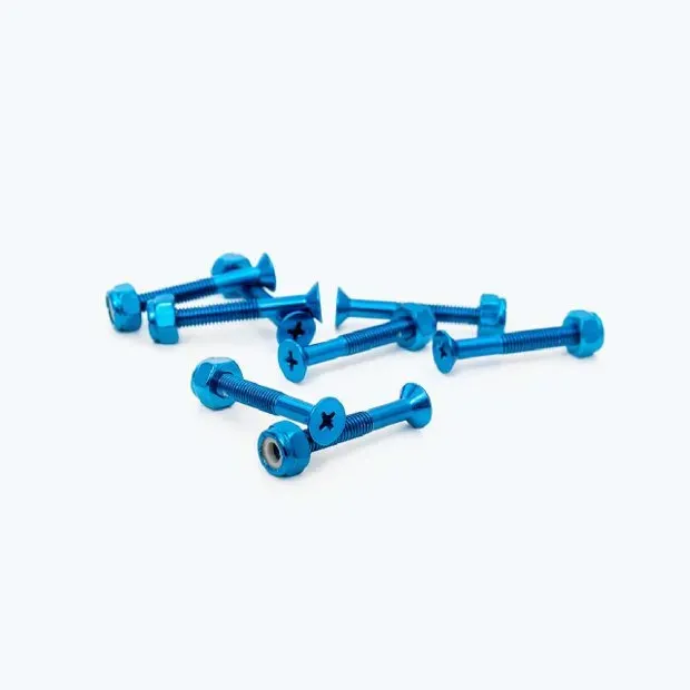 Parafuso de Base Hondar Longboards - 35 MM Azul
