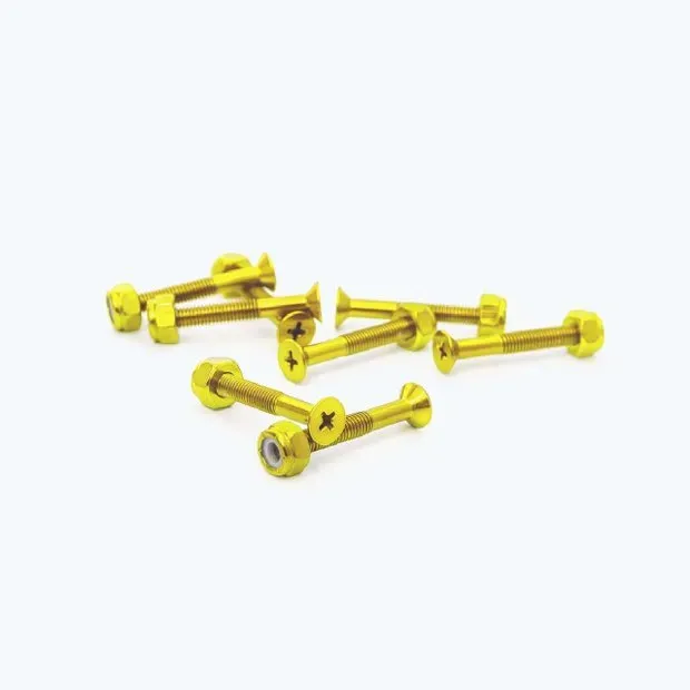 Parafuso de Base Hondar Longboards - 35 MM Dourado