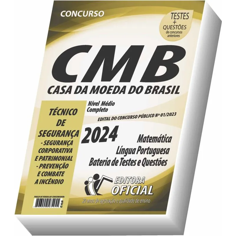 Apostila Casa Da Moeda Do Brasil - Técnico De Segurança