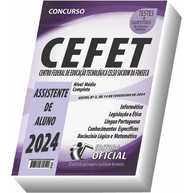Apostila Cefet - Rj - Assistente De Aluno
