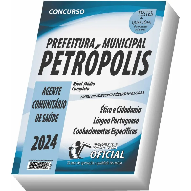 Apostila Petrópolis - Rj - Agente Comunitário De Saúde