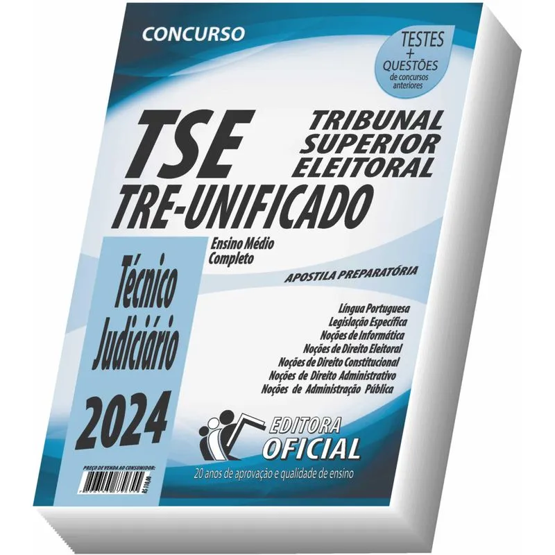 Apostila Tse Unificado - Técnico Judiciário