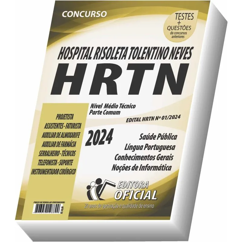 Apostila Hrtn - Mg - Nível Médio E Técnico - Parte Comum