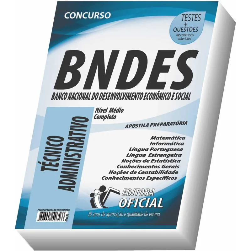 Apostila Bndes - Técnico Administrativo