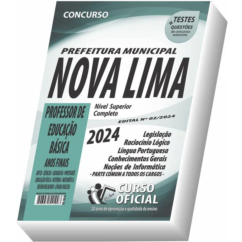 Apostila Nova Lima Mg - Professor Anos Finais - Parte Comum