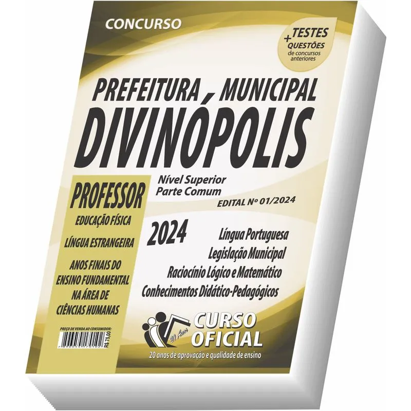 Apostila Divinópolis - Professor - Parte Comum Aos Cargos