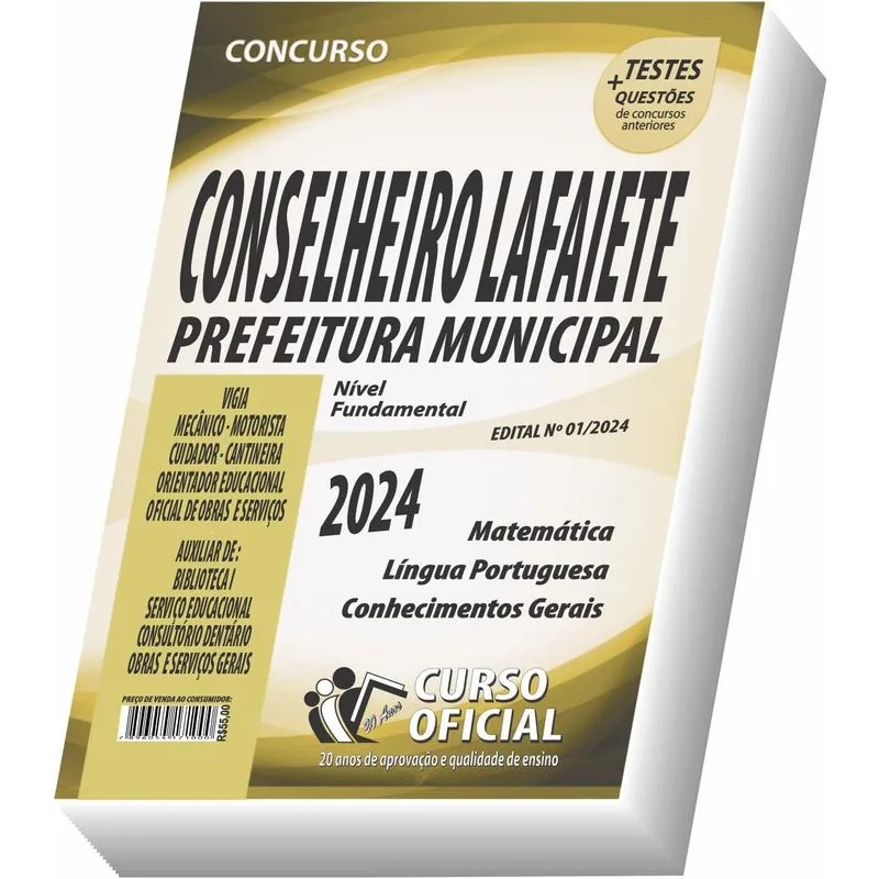 Apostila Conselheiro Lafaiete - Mg - Nível Fundamental
