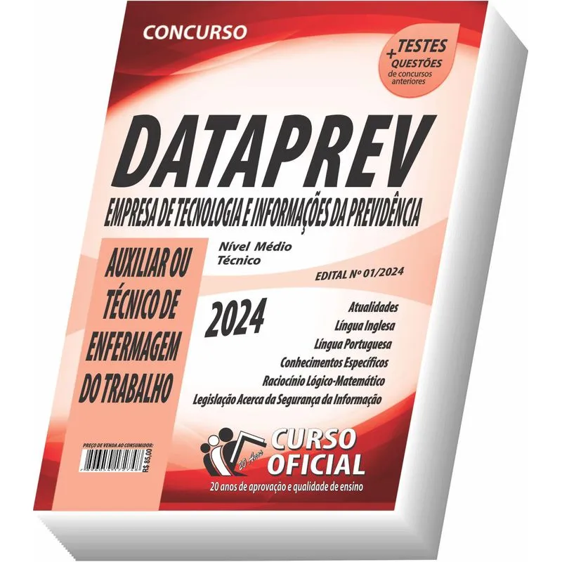 Apostila Dataprev - Auxiliar Ou Técnico De Enfermagem
