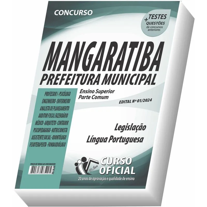 Apostila Mangaratiba - Rj - Nível Superior - Parte Comum