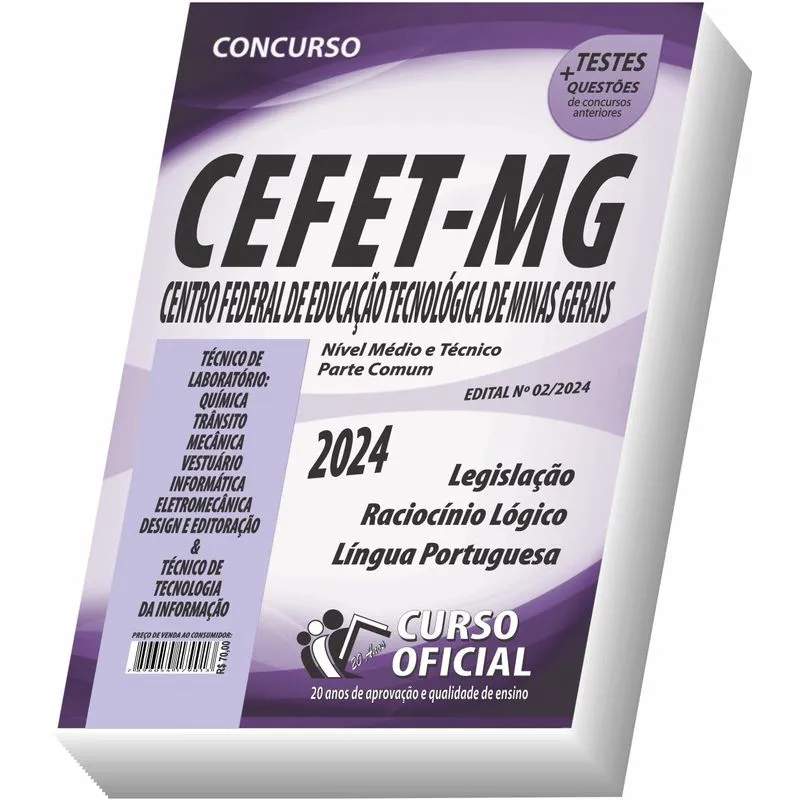 Apostila Cefet Mg - Tae- Nível Médio E Técnico - Parte Comum