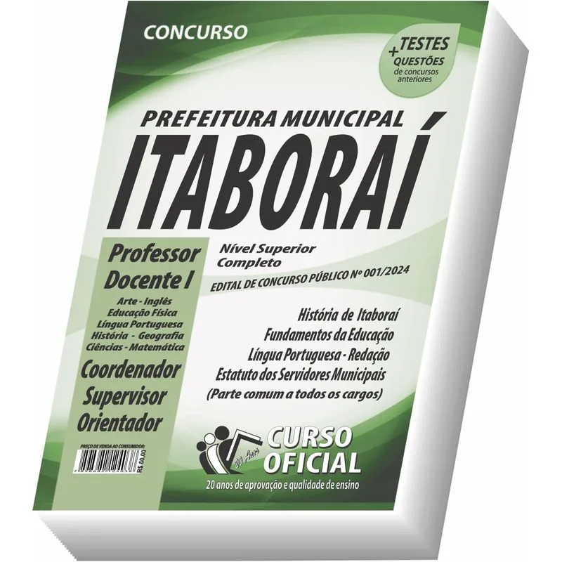 Apostila Itaboraí Rj Nível Superior - Parte Comum Aos Cargos