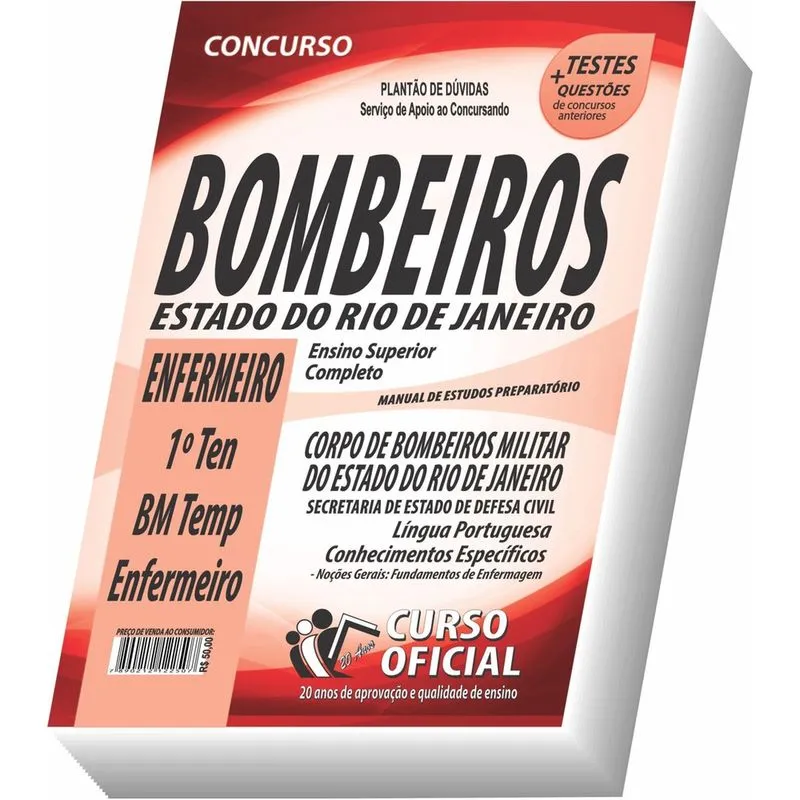 Apostila Bombeiro Militar Rj - Enfermeiro